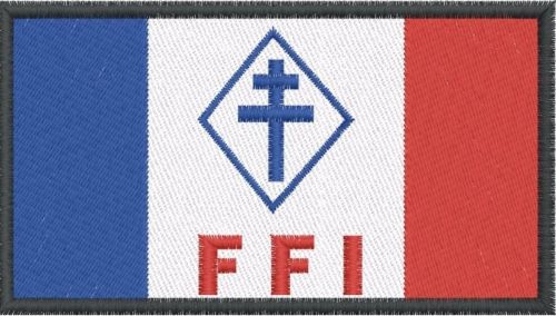 Ecussons des FFI Forces Fran&ccedil;aises de L'interieur
